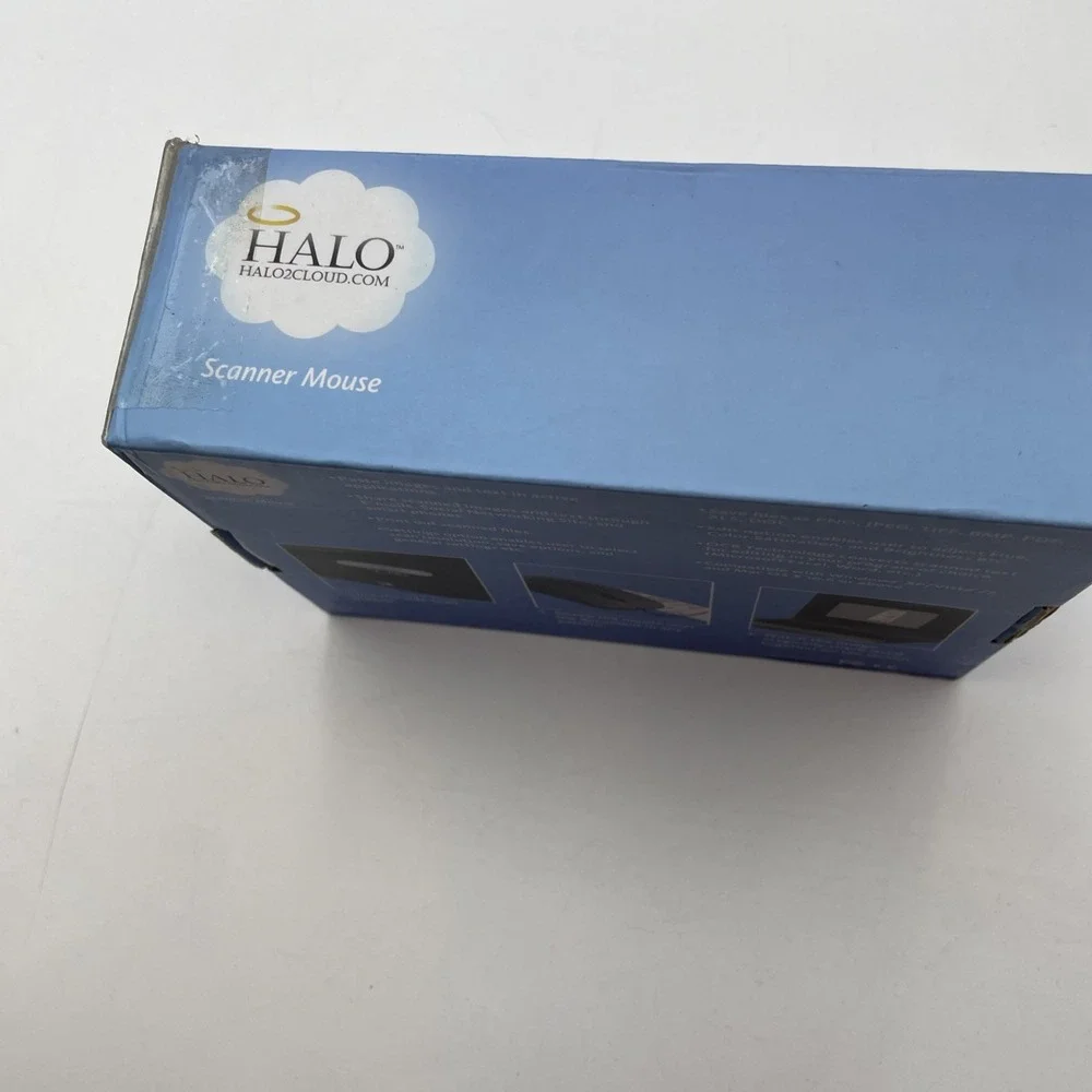 Halo Scanner Mouse USB Photo/Document Scanner & Laser Mouse Software Manual  NEW